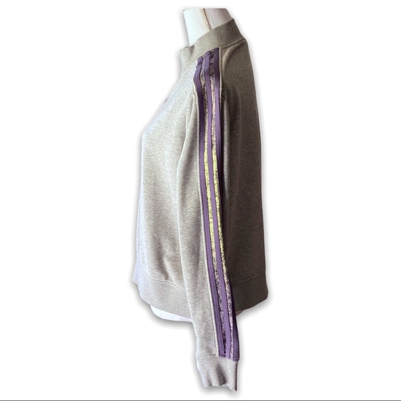 NWT ADIDAS Sweatshirt Gray - Picture 3 of 6